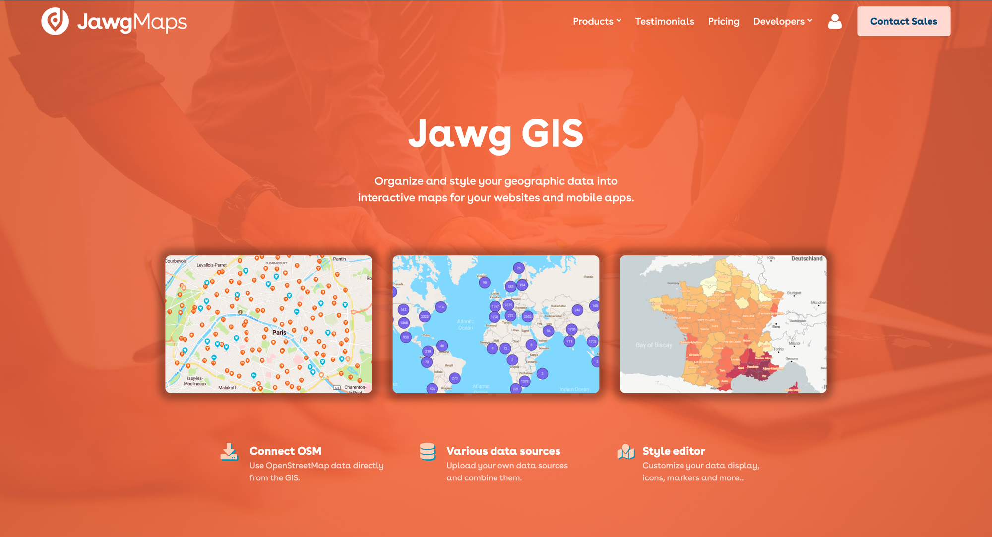 Discover Jawg GIS: a powerful tool for your more complex mapping projects