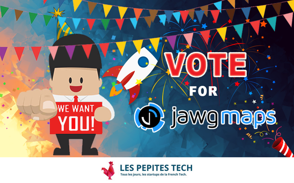 Jawg, première du classement « Top des start-up françaises de la semaine » sur les Pépites Tech